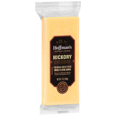 Hoffman's Smoky Hickory Cheddar Cheese 7 oz. Brick