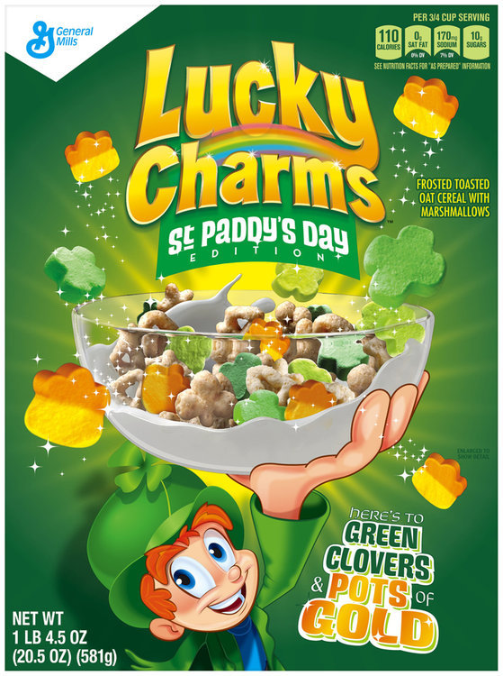 Lucky Charms™ Cereal St. Paddy's Day Green Clovers Pot Gold Reviews 2019 Page 5