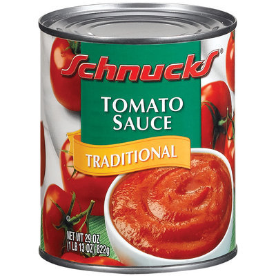 Schnucks Traditional Tomato Sauce 29 Oz Can