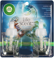 Air Wick® Life Scents™ Turquoise Oasis Scented Oil Air Freshener Refills 2-0.67 fl. oz. Bottles
