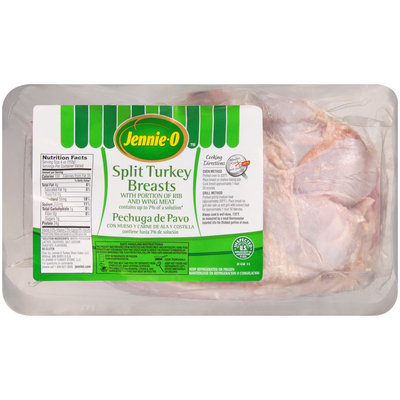 Jennie-O™ Split Turkey Breasts with Portion of Rib and Wing Meat