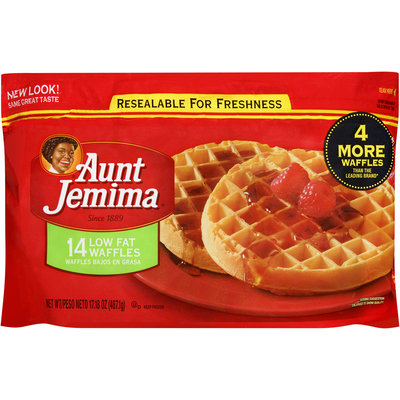 Aunt Jemima® Low Fat Waffles 14 ct Bag