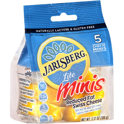 Jarlsberg® Lite Reduced Fat Swiss Cheese Minis 5-3.57 oz. Bag