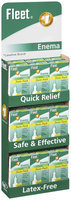 Fleet Enema Saline Twin Pack Display 18 Ct