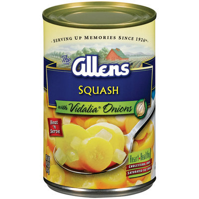 The Allens W/Vidalia Onions Squash 14.5 Oz Can