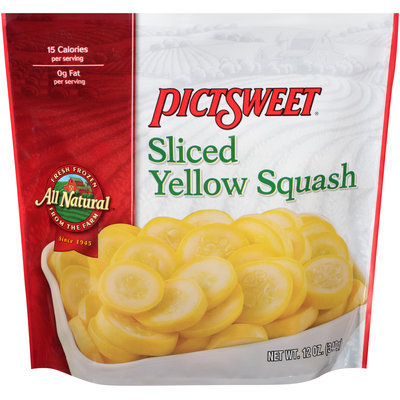 Pictsweet® Sliced Yellow Squash 12 oz. Bag