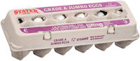 Stater Bros.® Grade A Jumbo Eggs 12 ct Carton
