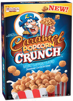 Cap'N Crunch's Caramel Popcorn Crunch™ Sweetened Corn & Oat Cereal 16.2 oz. Box