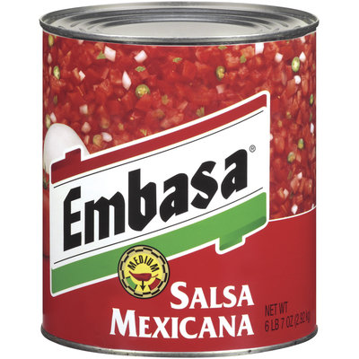 Embasa® Medium Mexicana Salsa 103 oz. Can