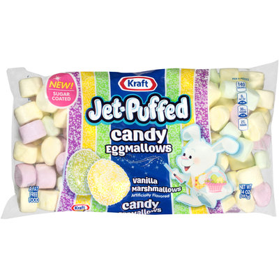 Jet-Puffed Candy EggMallows Vanilla Marshmallows 14 oz. Bag