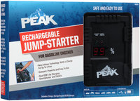 Peak Rechargeable Jump-Starter for Gasoline Engines Box