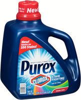 Purex® Plus Clorox2® Stain Fighting Enzymes Original Fresh Laundry Detergent 128 fl. oz. Plastic Jug