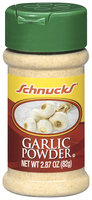 Schnucks Garlic Powder 2.87 Oz Shaker