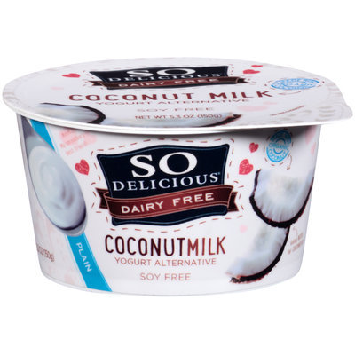 So Delicious® Dairy Free Coconut Milk Plain Yogurt Alternative 5.3 oz. Tub