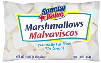 SPECIAL VALUE Marshmallows 16 OZ BAG