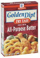 McCormick® Golden Dipt Fry Easy All Purpose Batter Fry Mix