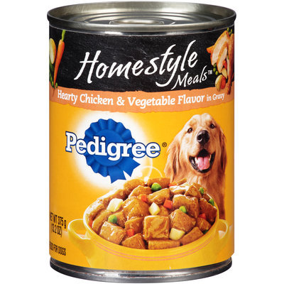 Pedigree® Homestyle Meals™ Hearty Chicken & Vegetable Flavor in Gravy Dog Food
