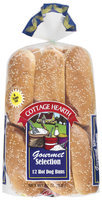 Cottage Hearth Hot Dog Gourmet Selection 12 Ct Buns 32 Oz Bag