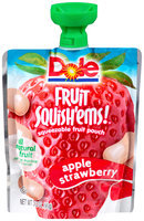 Dole Fruit Squish'ems! Apple Strawberry Squeezable Fruit Pouch