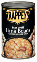Trappey's Flavored W/Slab Bacon Baby White Lima Beans 15.5 Oz Can
