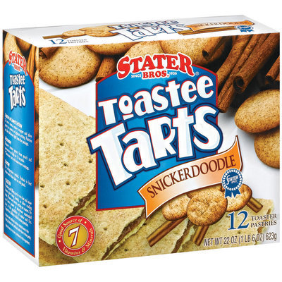 Stater Bros. Snickerdoodle 12 Ct Toaster Tarts 22 Oz Box