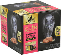 Sheba® Pate in Natural Juices Salmon Entree Cat Food 12-3 oz. Cans