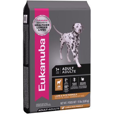 Eukanuba™ Adult Lamb & Rice Formula Dog Food 15 lb. Bag