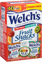 Welch's® Combo Pack Fruit Punch/Island Fruits Fruit Snacks