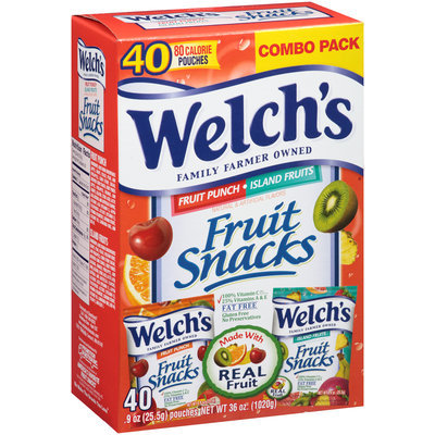 Welch's® Combo Pack Fruit Punch/Island Fruits Fruit Snacks