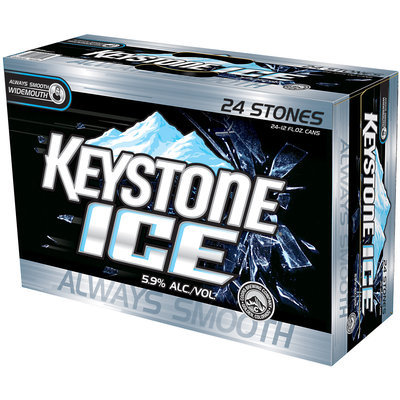 Keystone Ice 12 Oz Cans Beer 24 Pk Suitcase