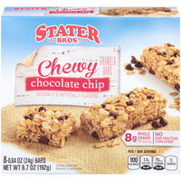 Stater Bros.® Chewy Chocolate Chip Granola Bars 8-0.84 oz. Bars