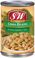 S&W® Lima Beans 15.25 oz. Can