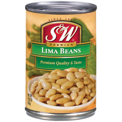 S&W® Lima Beans 15.25 oz. Can