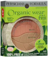 Physicians Formula® Organic Wear® Soft Ginger 2-in 1 Bronzer & Blush 0.4 Oz Peg