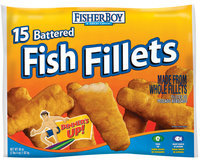 Fisher Boy Battered 36 Oz Fish Fillets 15 Ct Bag