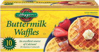 Haggen Buttermilk 10 Ct Waffles 12.3 Oz Box