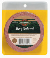 Haggen Beef Salami 16 Oz Peg