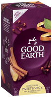 GOOD EARTH Original Sweet & Spicy Tea & Herb Blend Tea Bags 25 CT BOX
