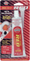 VersaChem® High Temp Red RTV Silicone Type 650 3 oz. Tube