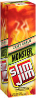 Slim Jim Monster Zesty Garlic sticks
