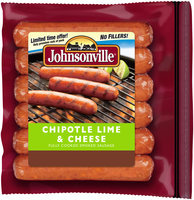 Johnsonville Chipotle Lime & Cheese Smoked Sausage 14oz zip pkg (101408)