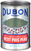 Dubon® Premier Petit Pois Peas 15 oz. Can