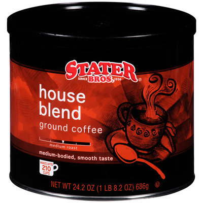 Stater Bros.® House Blend Ground Coffee 24.2 oz. Canister