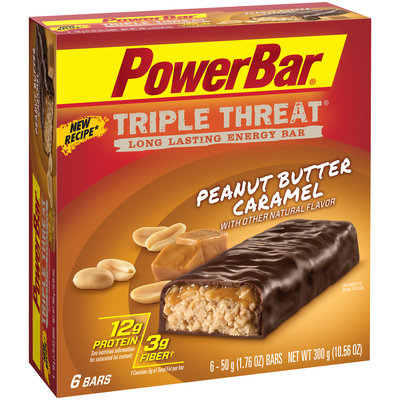 PowerBar Triple Threat Energy Bar Peanut Butter Caramel