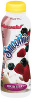 Schnucks Mixed Berry Smoothie 10 Fl Oz Plastic Bottle
