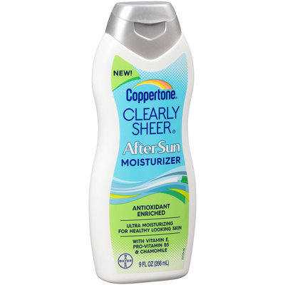 Coppertone® Clearly Sheer® AfterSun Moisturizer 9 fl. oz. Bottle