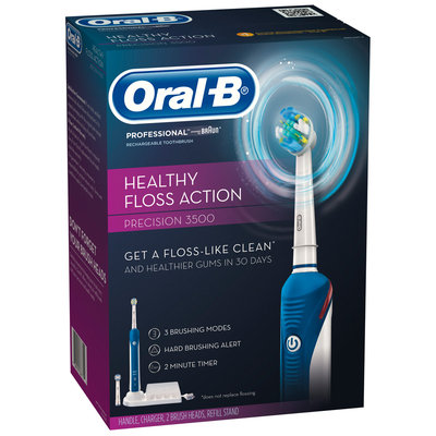Oral-B Professional™ Healthy Floss Action Precision 3500 Rechargeable Electric Toothbrush