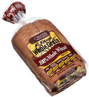 Country Kitchen® All Natural Whole Grain 100% Whole Grain Wheat Bread 24 oz. Bag