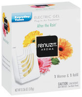 Renuzit After The Rain Warmer & Refill Electric Gel Air Freshener 1 Ct Box