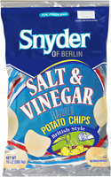 Snyder of Berlin® Salt & Vinegar Flavored Potato Chips 10 oz.